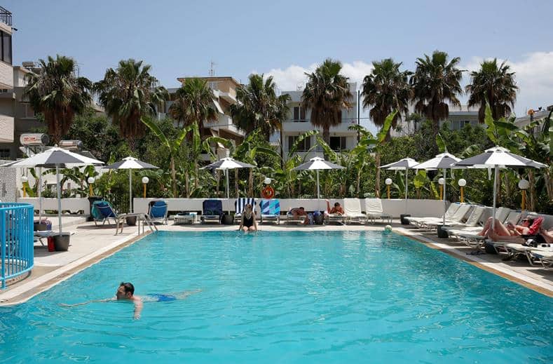 Zwembad van Hotel Imperial in Kos-Stad, Griekenland