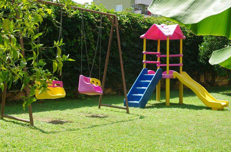 Speeltuin van Club Sidar in Alanya, Turkije