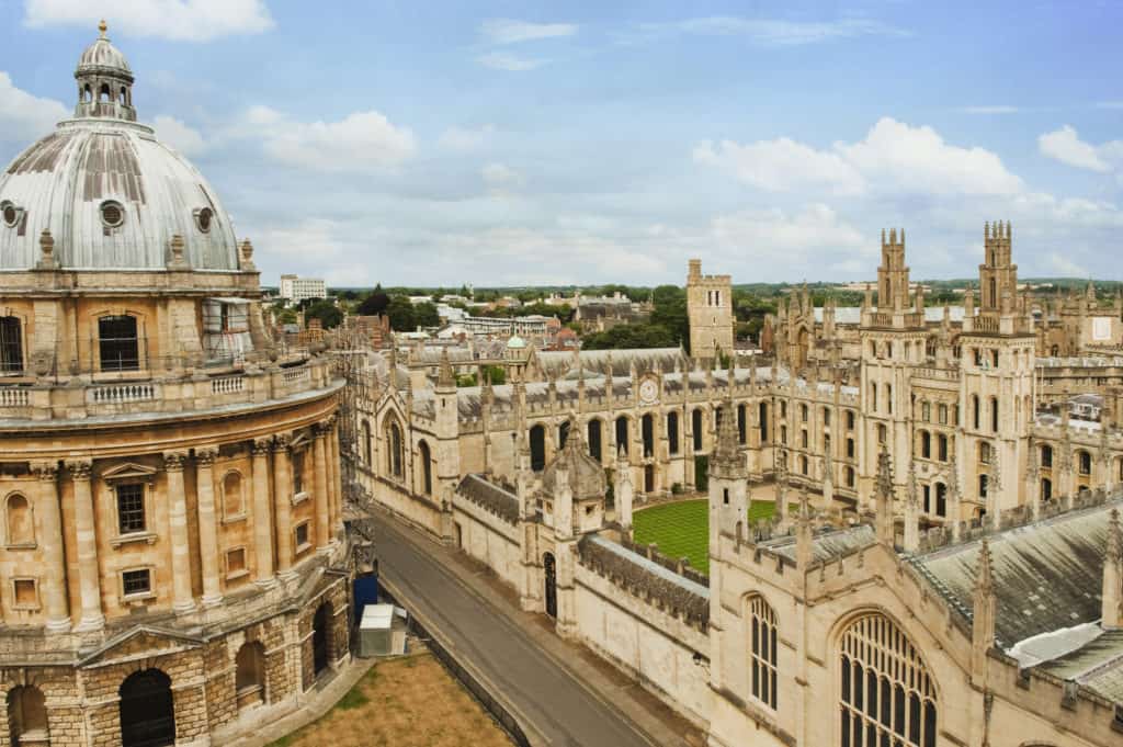 universiteitsgebouwen oxford engeland Universiteitsgebouwen in Oxford, Engeland
