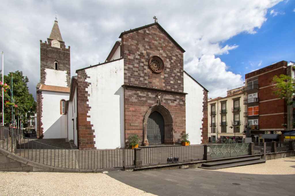 De kathedraal Sé do Funchal in Funchal op Madeira, Portugal