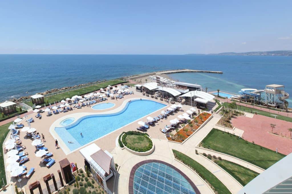 ligging gold island hotel in alanya turkse riviera turkije Ligging van Gold Island Hotel in Alanya, Turkse Rivièra, Turkije