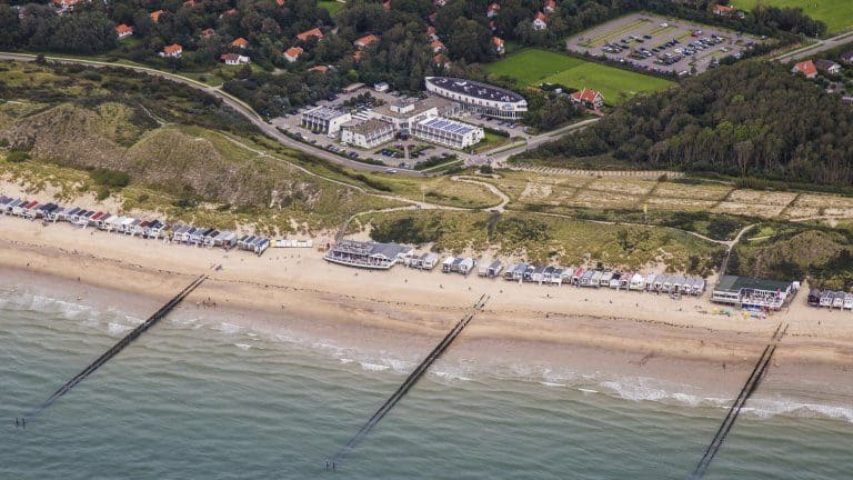 ligging golden tulip strandhotel westduin in vlissingen zeeland nederland Ligging van Golden Tulip Strandhotel Westduin in Vlissingen, Zeeland, Nederland