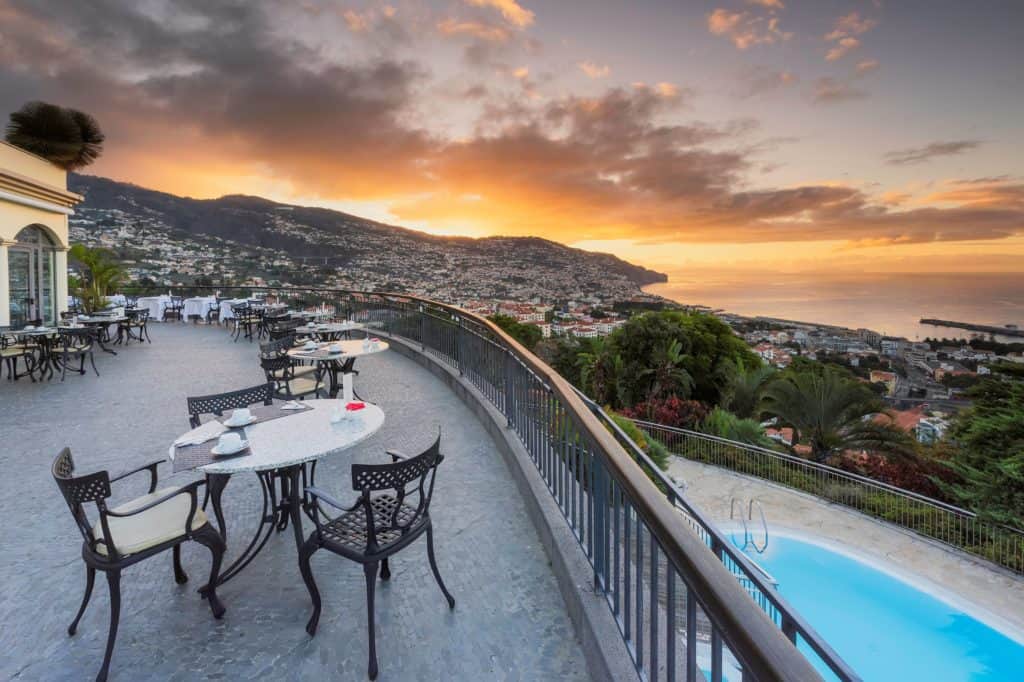 Ligging van Quinta das Vistas Palace in Funchal, Madeira, Portugal