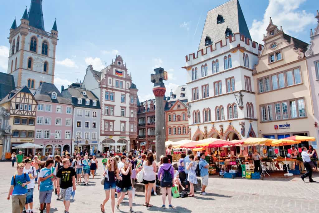 oude marktplein trier duitsland oude marktplein trier duitsland