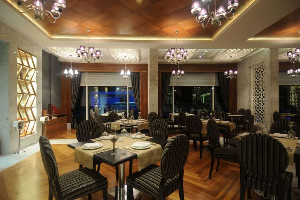 restaurant gold island hotel in alanya turkse riviera turkije Restaurant van Gold Island Hotel in Alanya, Turkse Rivièra, Turkije