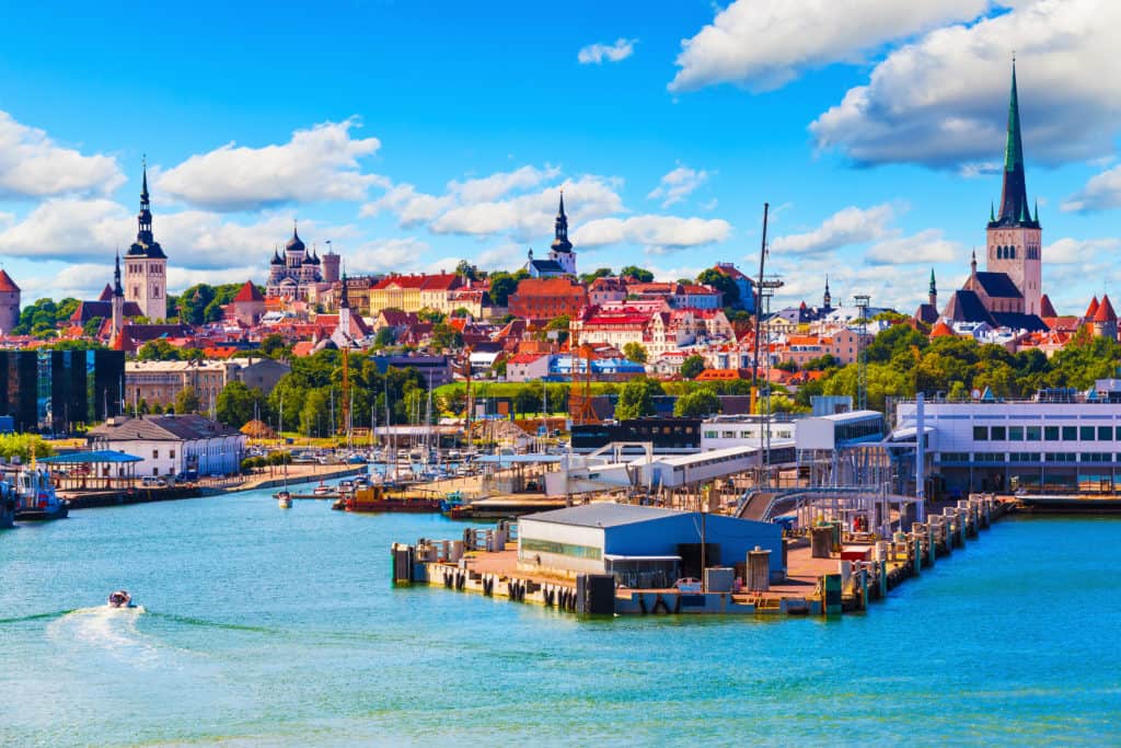 Baltische zee tallinn estland Baltische Zee in Tallinn, Estland