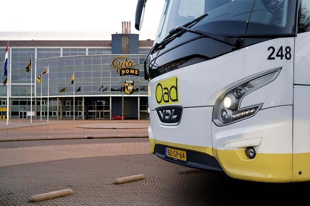 bus gelredome arnhem gelderland Bus bij Gelredome in Arnhem, Gelderland