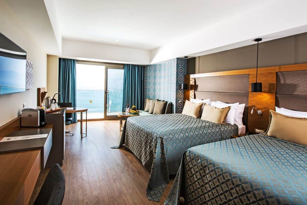 hotelkamer amara sealight elite in kusadasi noord egeische kust turkije Hotelkamer van Amara Sealight Elite in Kusadasi, Noord-Egeïsche Kust, Turkije