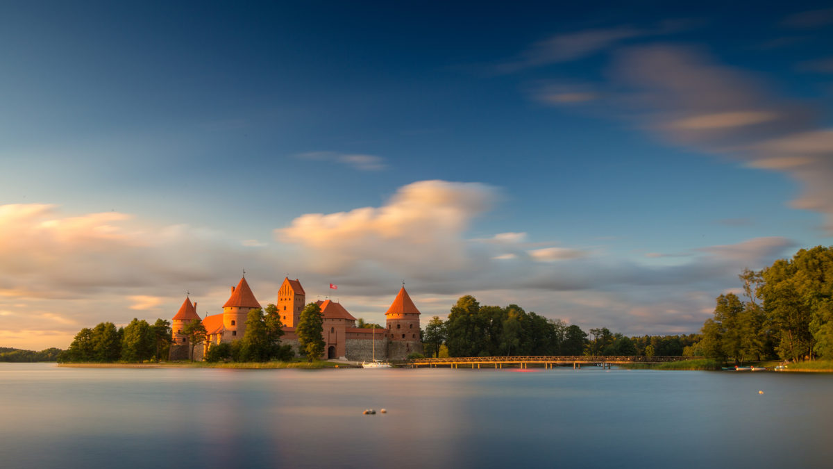 kasteel van Trakai in Litouwen