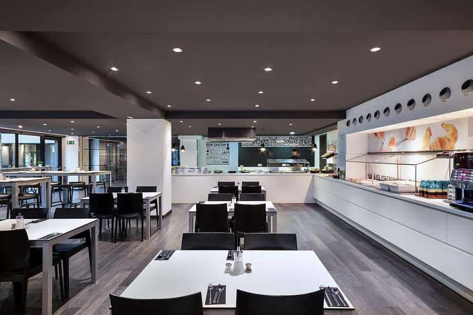 restaurant andante hotel in barcelona costa del maresme spanje Restaurant van Andante Hotel in Barcelona, Costa del Maresme, Spanje