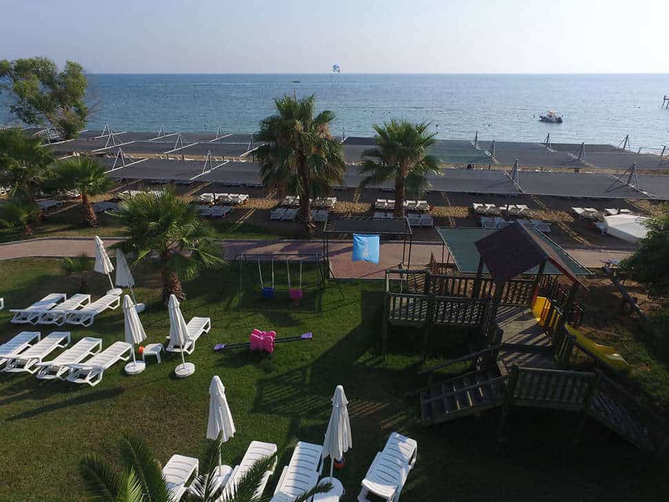 strand side mare resort spa in side turkse riviera turkije Ligging van Side Mare Resort & Spa in Side, Turkse Rivièra, Turkije