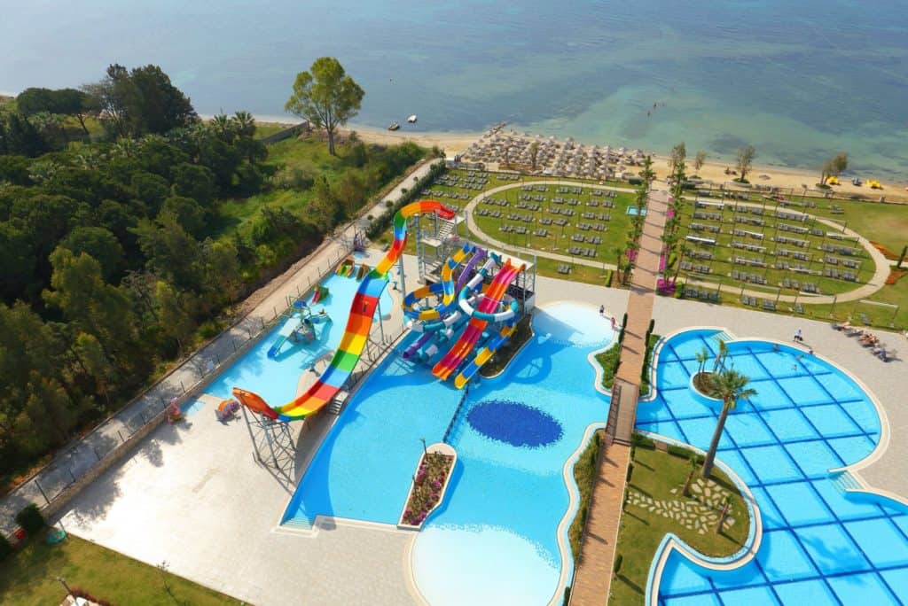 waterpark amara sealight elite in kusadasi noord egeische kust turkije Waterpark van Amara Sealight Elite in Kusadasi, Noord-Egeïsche Kust, Turkije