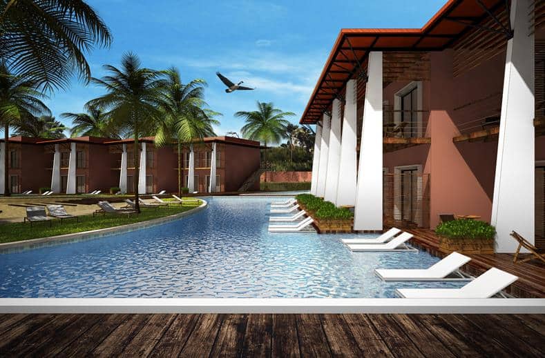 zwembad african princess beach hotel in kotu western gambia Zwembad van African Princess Beach Hotel in Kotu, Western, Gambia
