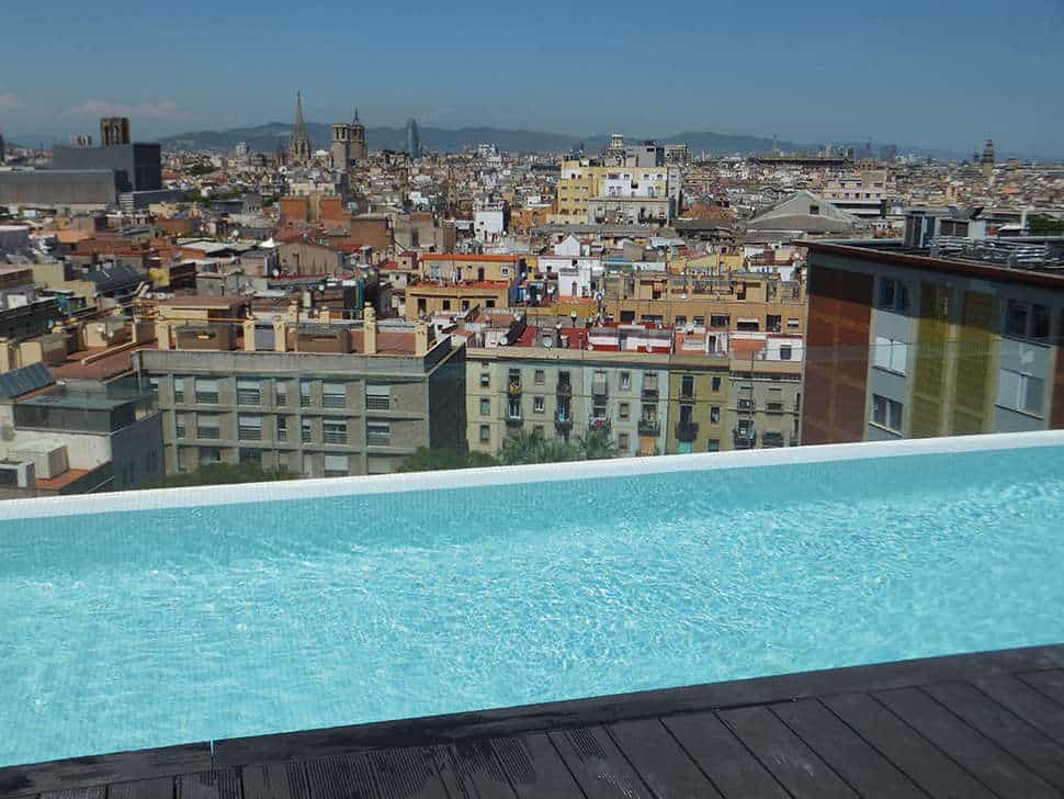 zwembad andante hotel in barcelona costa del maresme spanje Zwembad van Andante Hotel in Barcelona, Costa del Maresme, Spanje