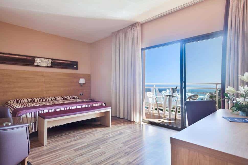 hotelkamer best triton in benalmadena costa del sol spanje Hotelkamer van Best Triton in Benalmádena, Costa del Sol, Spanje