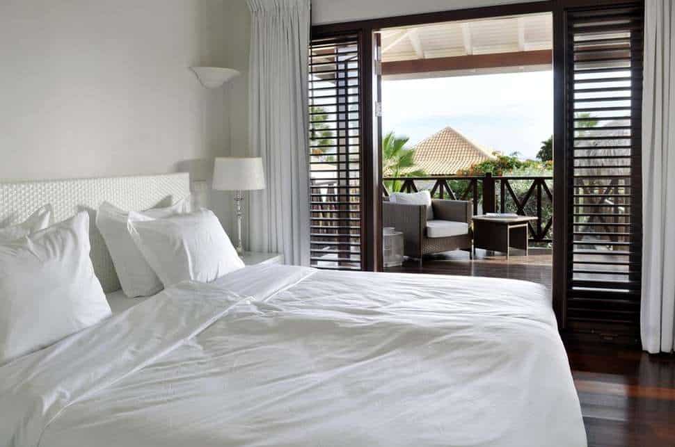 Hotelkamer van Papagayo Beach Resort in Jan Thiel Baai, Curaçao, Curaçao