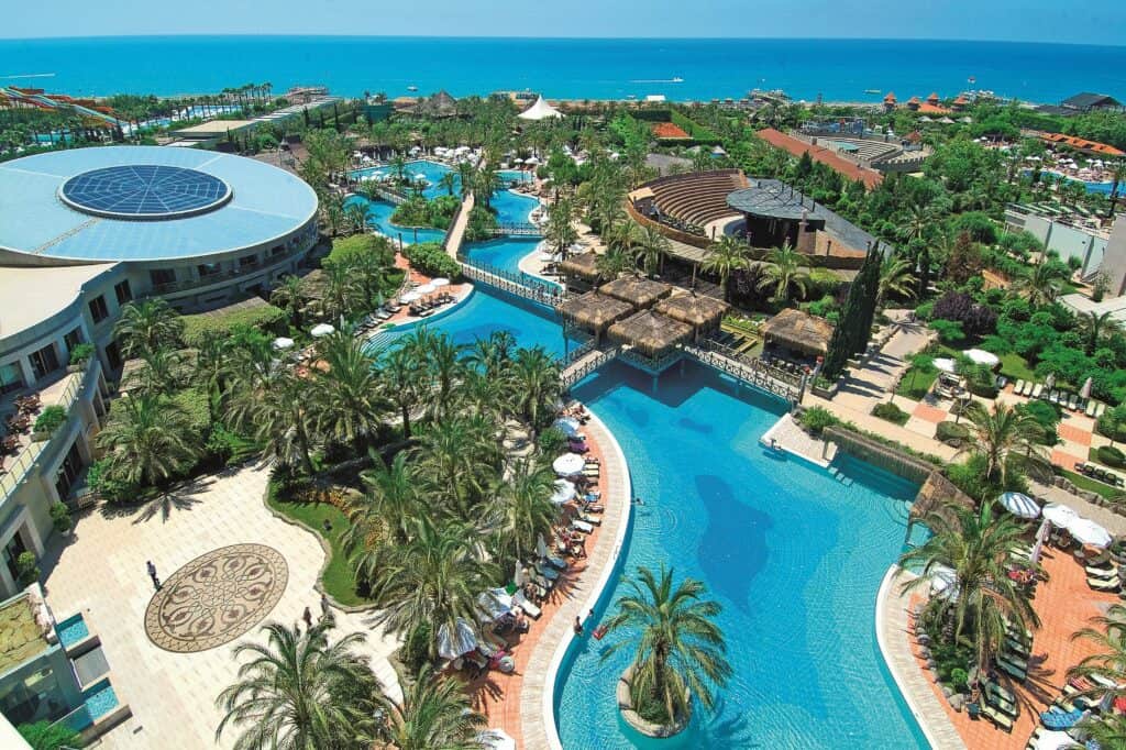 Ligging van Royal Wings in Lara Beach, Turkse Rivièra, Turkije