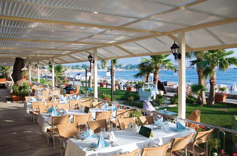 restaurant hotel side star park in side turkse riviera turkije Restaurant van Hotel Side Star Park in Side, Turkse Rivièra, Turkije