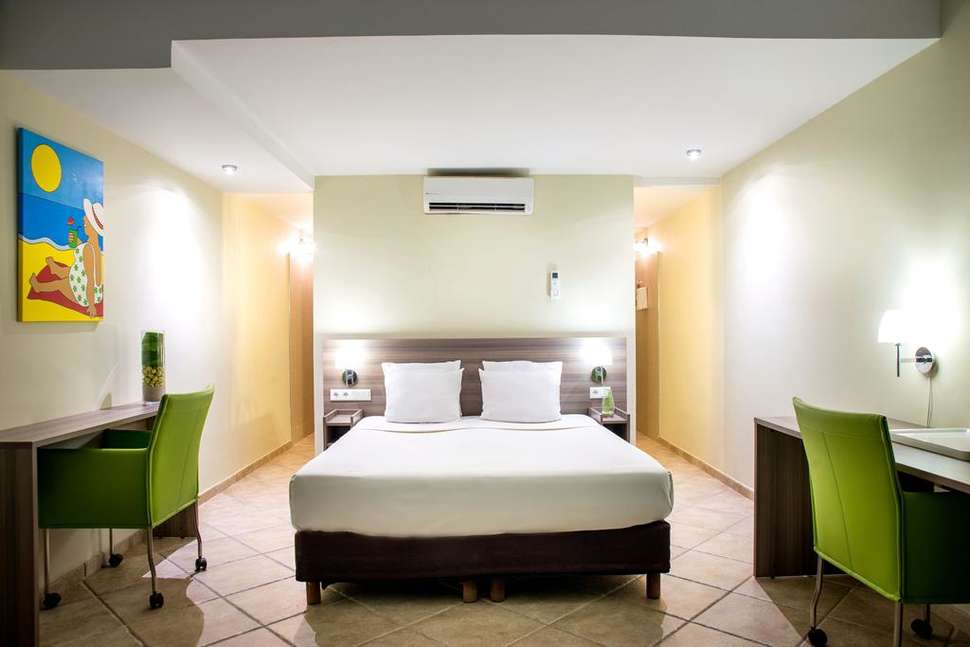Hotelkamer van LionsDive Beach Resort in Willemstad, Curaçao, Curaçao