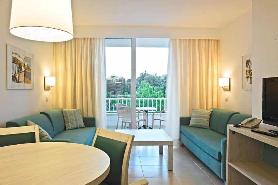 Hotelkamer van Protur Safari Park in Sa Coma, Mallorca, Spanje
