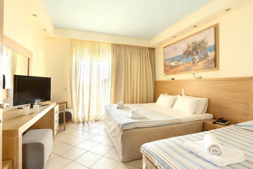 hotelkamer star beach village in chersonissos kreta griekenland Hotelkamer van Star Beach Village in Chersonissos, Kreta, Griekenland