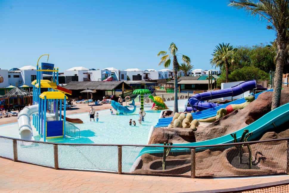 kinderbad hl paradise island in playa blanca lanzarote spanje Kinderbad van HL Paradise Island in Playa Blanca, Lanzarote, Spanje