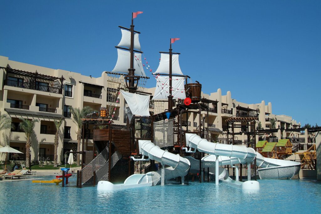 kinderbad steigenberger aqua magic in hurghada rode zee egypte Kinderbad van Steigenberger Aqua Magic in Hurghada, Rode Zee, Egypte