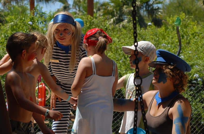 Kidsclub van Protur Safari Park in Sa Coma, Mallorca, Spanje