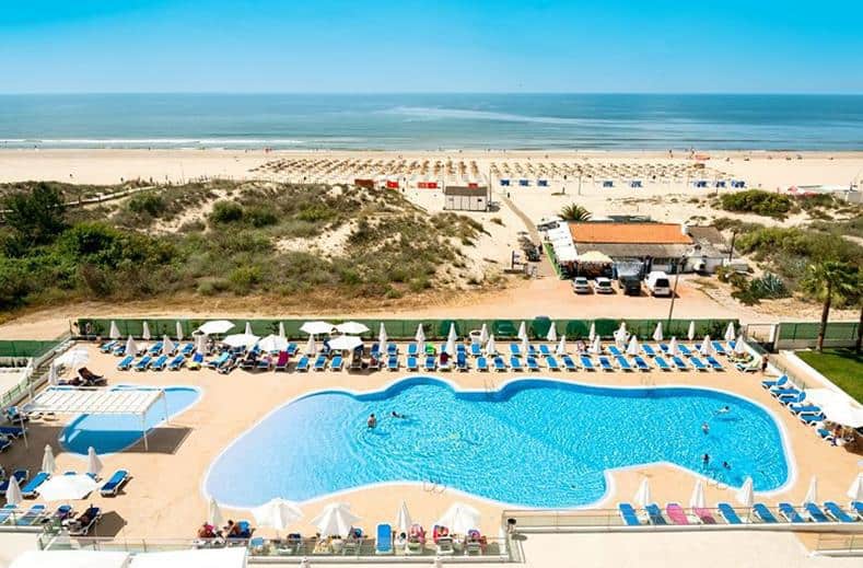 ligging dunamar aparthotel in monte gordo algarve portugal Ligging van Dunamar Aparthotel in Monte Gordo, Algarve, Portugal