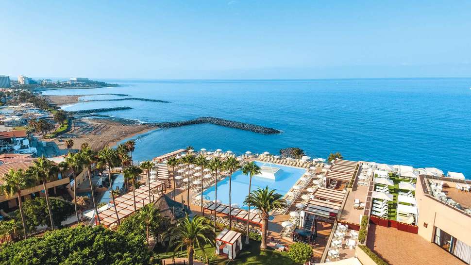 ligging iberostar bouganville playa in costa adeje tenerife spanje Ligging van Iberostar Bouganville Playa in Costa Adeje, Tenerife, Spanje