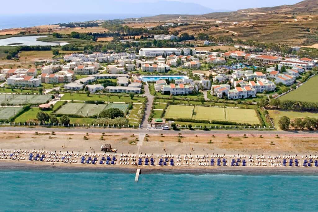 ligging kipriotis village resort in psalidi kos griekenland Ligging van Kipriotis Village Resort in Psalidi, Kos, Griekenland