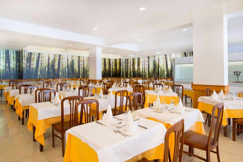 restaurant iberostar las dalias in costa adeje tenerife spanje Restaurant van Iberostar Las Dalias in Costa Adeje, Tenerife, Spanje