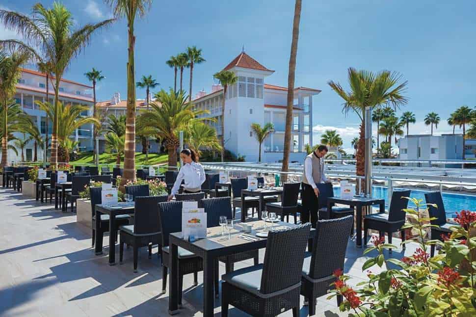 restaurant riu arecas in costa adeje tenerife spanje Restaurant van Riu Arecas in Costa Adeje, Tenerife, Spanje