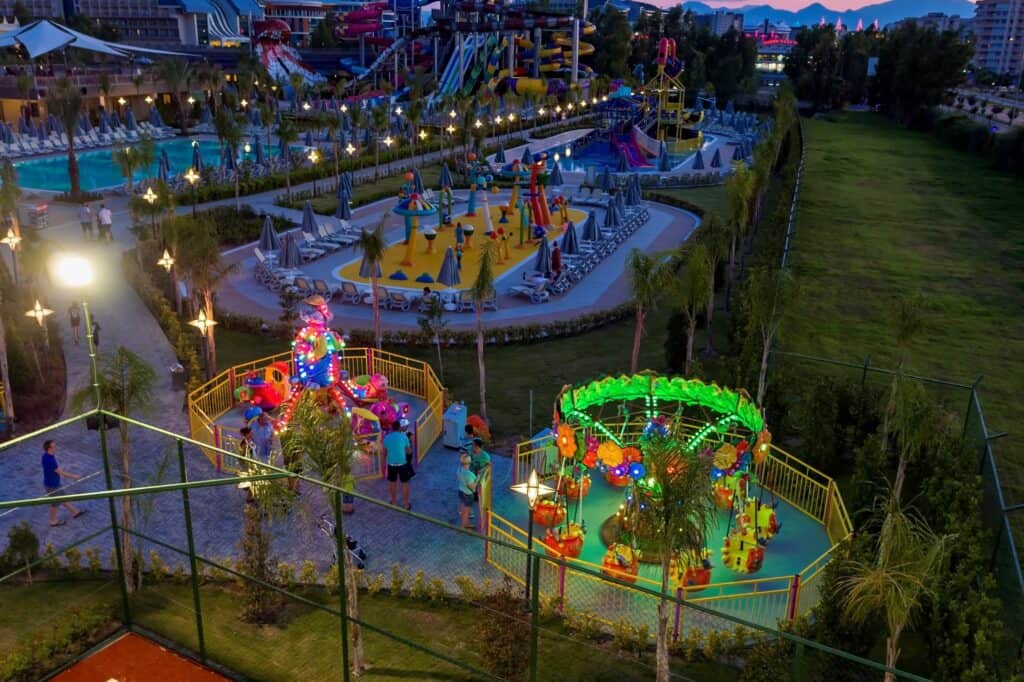 speeltuin royal seginus in lara beach turkse riviera turkije Speeltuin van Royal Seginus in Lara Beach, Turkse Rivièra, Turkije