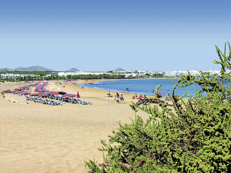 strand appartementen fariones in puerto del carmen lanzarote spanje Strand bij Appartementen Fariones in Puerto del Carmen, Lanzarote, Spanje