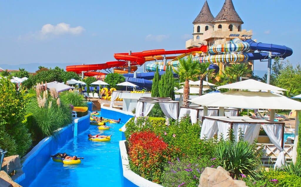 waterpark aqua paradise resort aqua park in nessebar burgas bulgarije Waterpark van Aqua Paradise Resort & Aqua Park in Nessebar, Burgas, Bulgarije