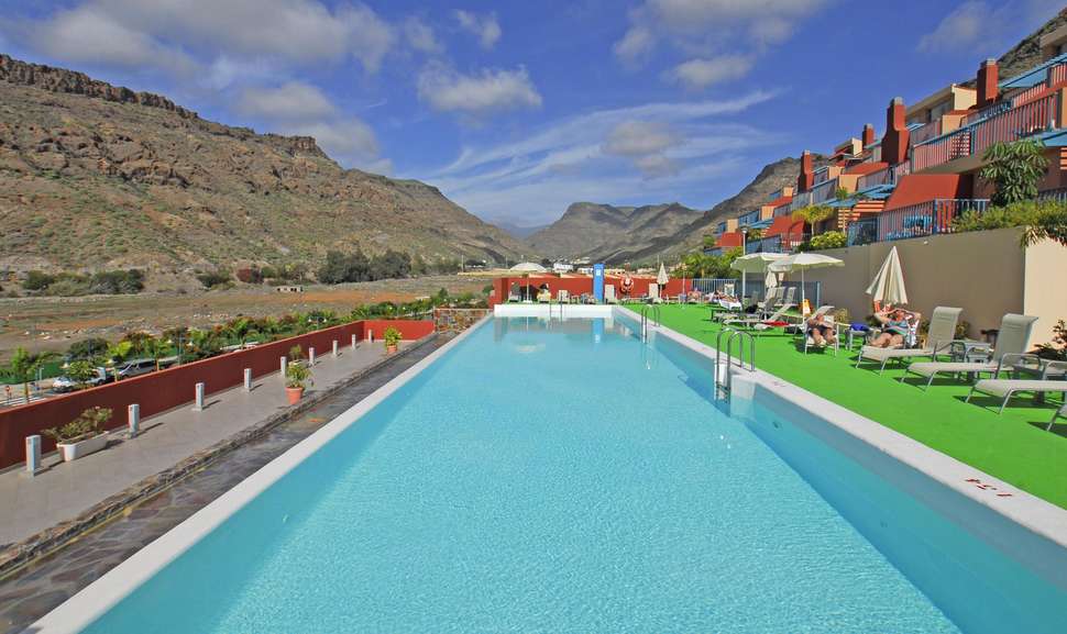 zwembad cordial mogan valle in puerto de mogan gran canaria spanje Zwembad van Cordial Mogan Valle in Puerto de Mogán, Gran Canaria, Spanje