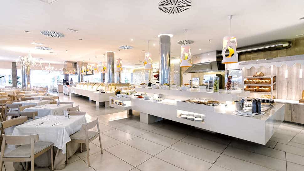 buffetrestaurant bull escorial spa in playa del ingles gran canaria spanje Buffetrestaurant van Bull Escorial & Spa in Playa del Inglés, Gran Canaria, Spanje