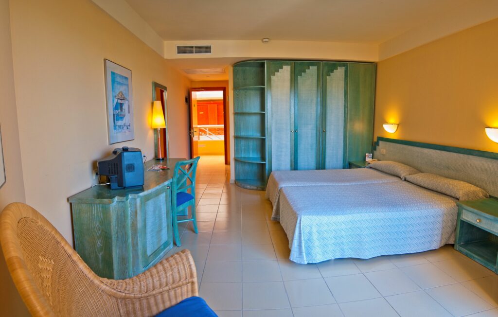 Hotelkamer van SBH Costa Calma Beach Resort in Costa Calma, Fuerteventura, Spanje