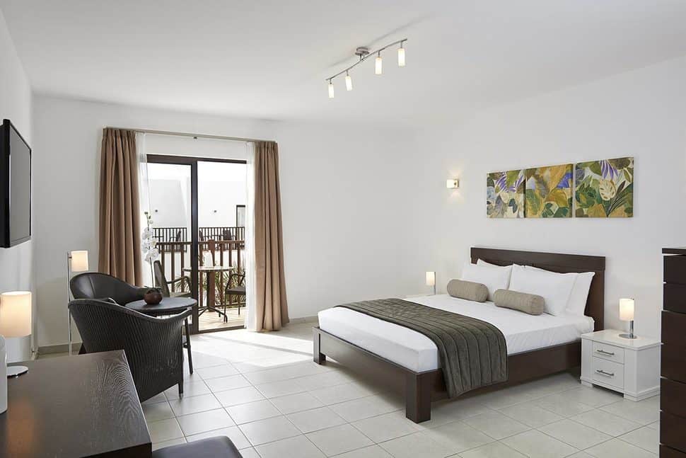Hotelkamer van Sol Dunas Resort in Santa Maria, Sal, Kaapverdië