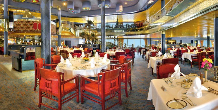 restaurant cruiseschip ms rotterdam Restaurant van Cruiseschip MS Rotterdam
