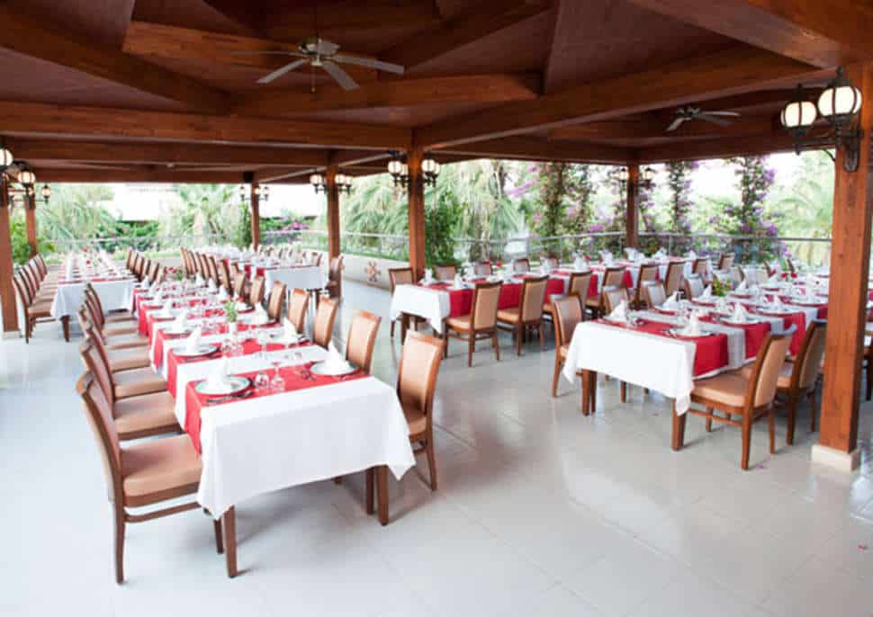 restaurant vonresort golden beach in colakli antalya turkije Restaurant van Vonresort Golden Beach in Colakli, Antalya, Turkije