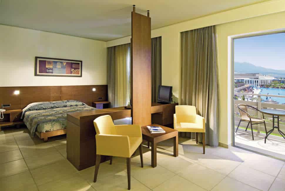 hotelkamer blue lagoon resort in lambi kos griekenland Hotelkamer van Blue Lagoon Resort in Lambi, Kos, Griekenland