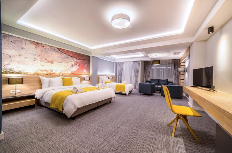 hotelkamer unique resort spa in ohrid ohrid macedonie Hotelkamer van Unique Resort & Spa in Ohrid, Ohrid, Macedonië