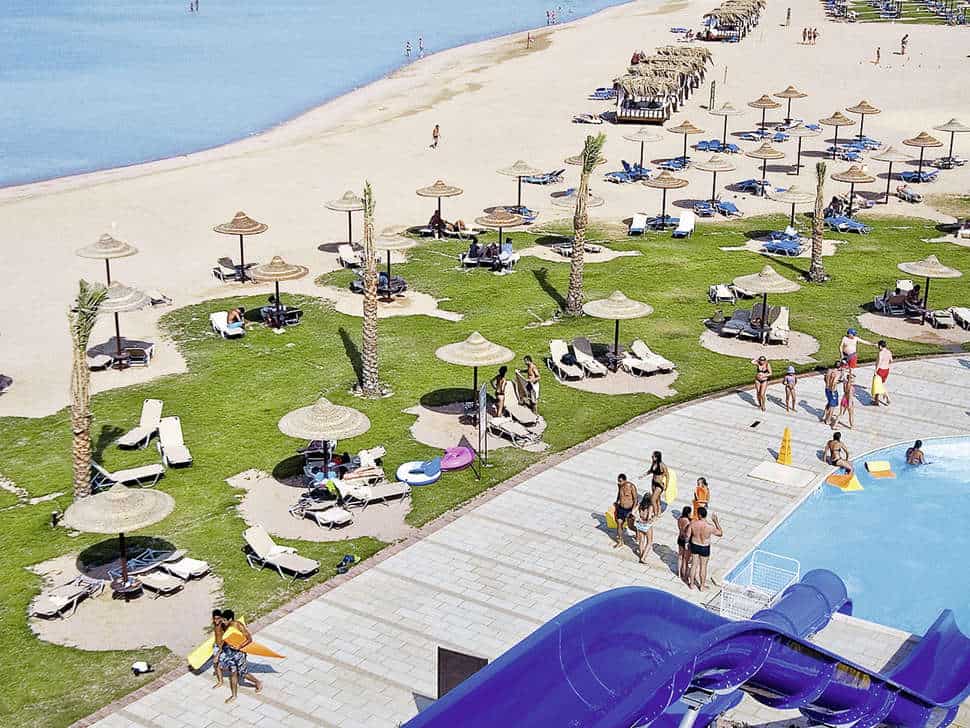 ligging jaz aquamarine resort in hurghada rode zee egypte Ligging van Jaz Aquamarine Resort in Hurghada, Rode Zee, Egypte