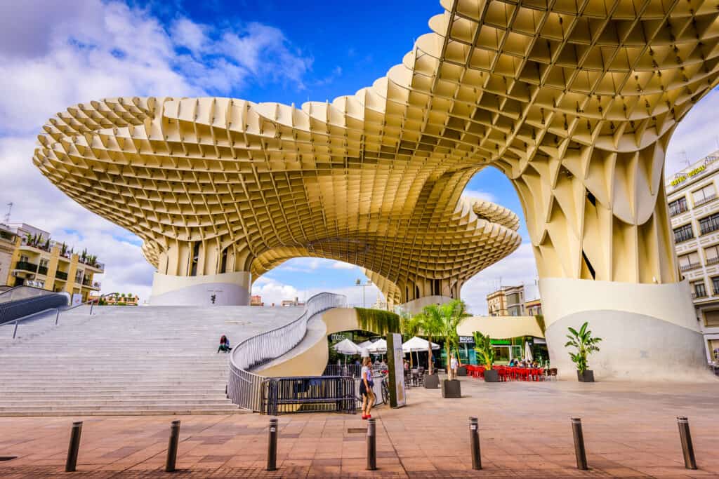 metropol parasol sevilla spanje Metropol Parasol in Sevilla, Spanje