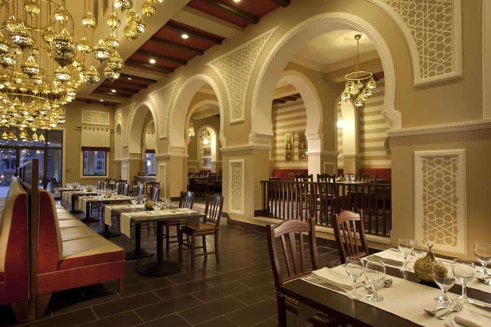 restaurant jaz aquamarine resort in hurghada rode zee egypte Restaurant van Jaz Aquamarine Resort in Hurghada, Rode Zee, Egypte