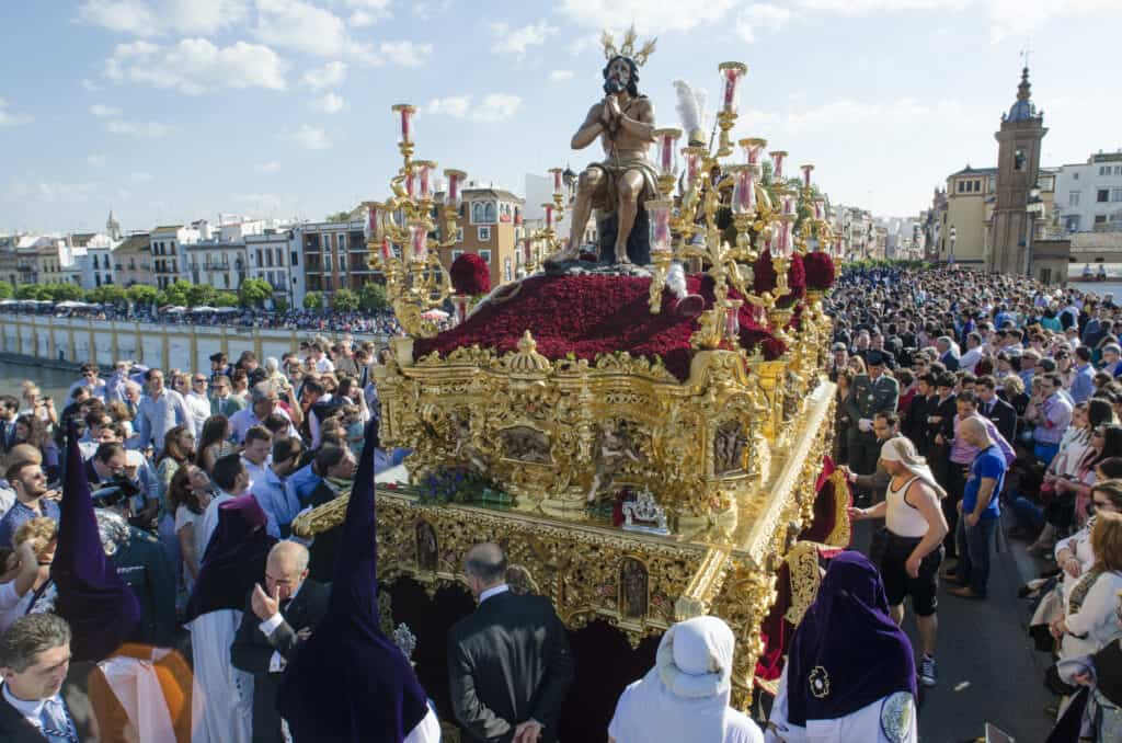 semana santa sevilla spanje Semana Santa in Sevilla, Spanje