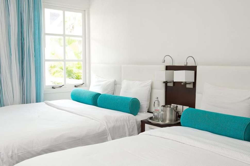 Slaapkamer in Trupial Inn Hotel & Casino in Willemstad, Curaçao, Curaçao