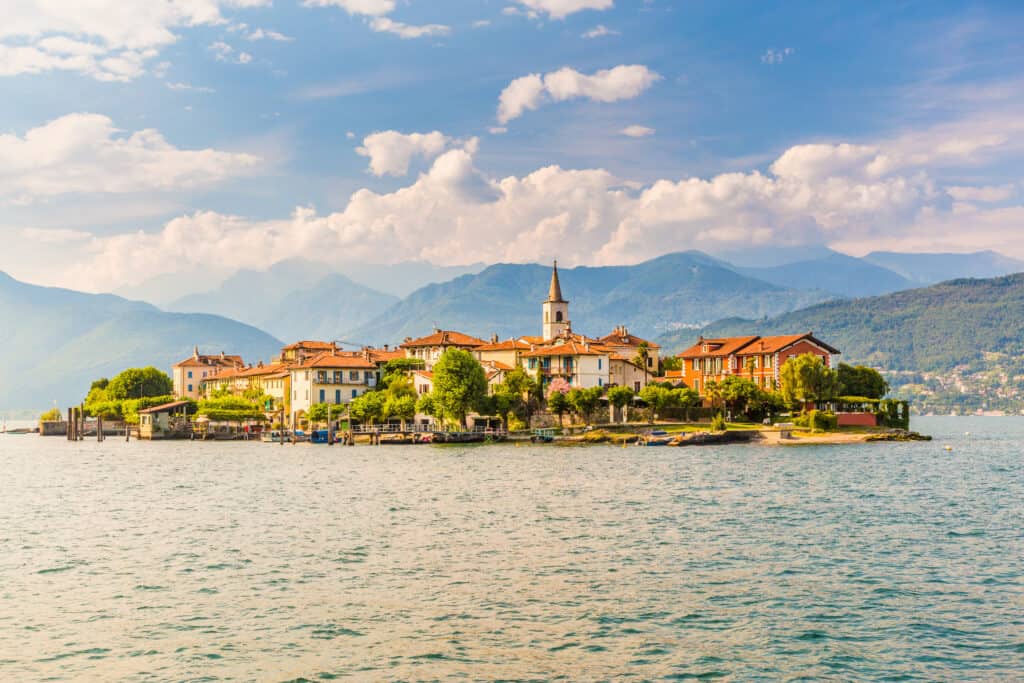 eiland lago maggiore Eiland op het Lago Maggiore